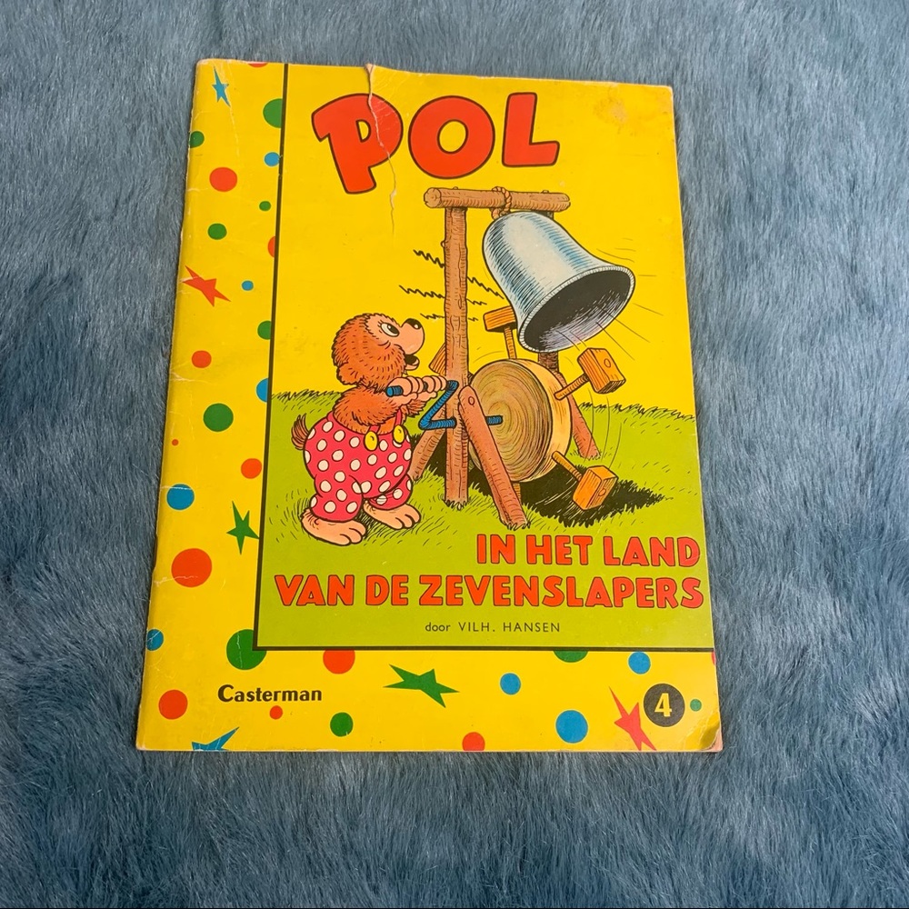 Pol in het land by Van de zevenslapers vintage foreign book rare